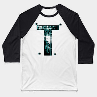 AlphaT T Dynamic Printed Design Baseball T-Shirt